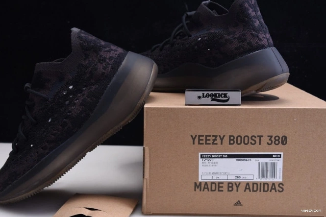 FZ1270 Boost Adidas Yeezy 380 Onyx 1117